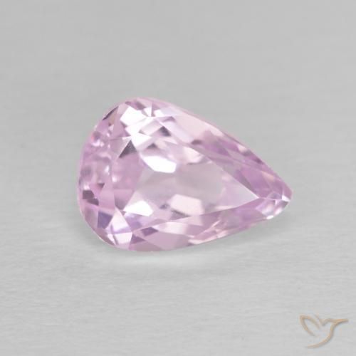 Kunzita Rosado púrpura natural de 2.96 ct, En forma de pera, VS
