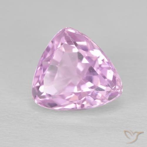 Kunzita Rosado púrpura real muy claro natural de 5.02 ct, Trillón, VS