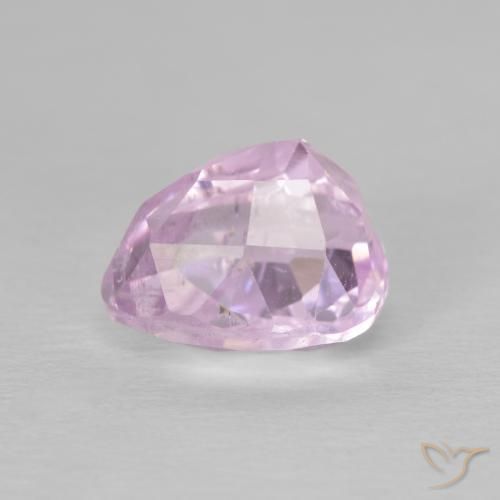 Kunzita Rosado medio natural de 3.21 ct, En forma de pera, VS