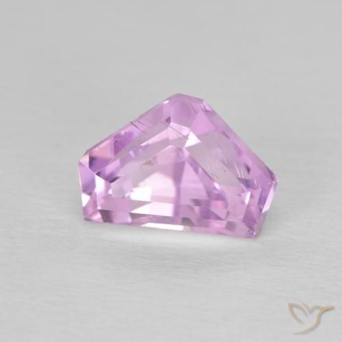 Kunzita Rosado púrpura real muy claro natural de 2.74 ct, Elegante, VS