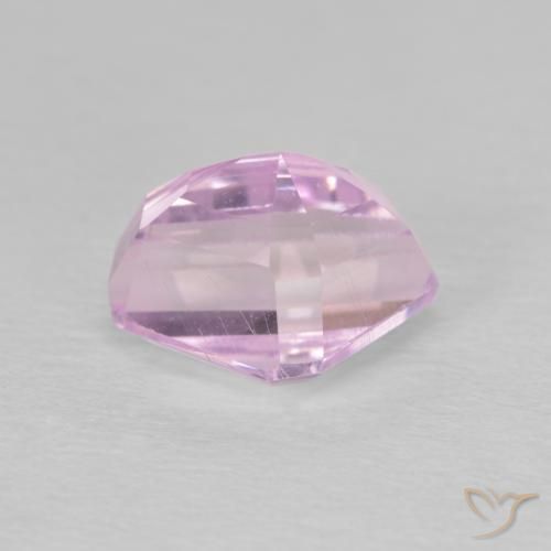 Kunzita Rosado púrpura real muy claro natural de 2.74 ct, Elegante, VS