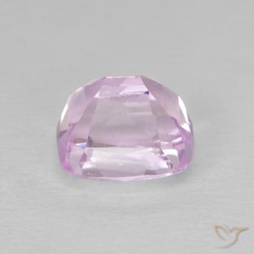 Kunzita Rosado púrpura real claro natural de 4.80 ct, Forma Cojín, VS