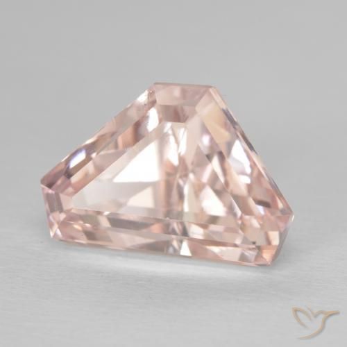 Kunzita Rosado muy claro natural de 10.02 ct, Elegante, VS