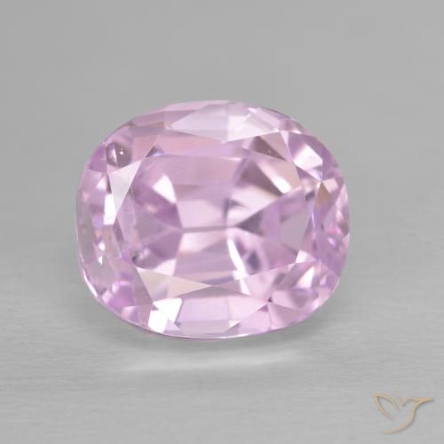 6.70ct Natural Rosado cereza Kunzita, Ovalada, VS