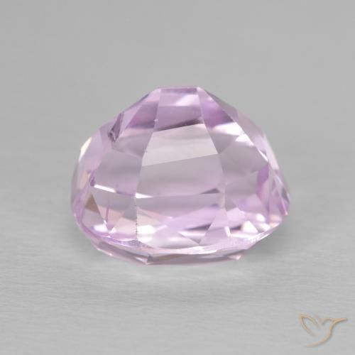 Kunzita Rosado cereza natural de 6.70 ct, Ovalada, VS