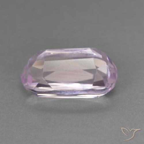Kunzita Rosado púrpura real natural de 4.83 ct, Forma Cojín, VS