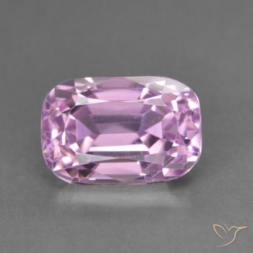 4.60ct Natural Rosado medio Kunzita, Forma Cojín, VVS-VS