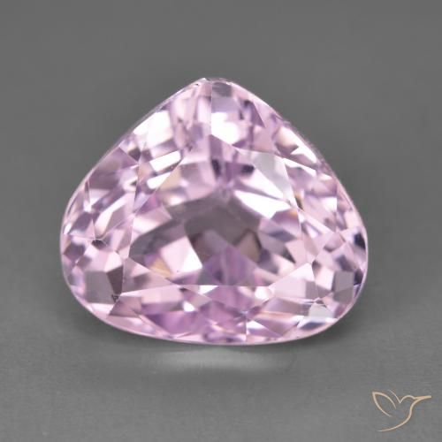 9.37ct Natural Tono rosado cereza Kunzita, En forma de pera, VVS-VS