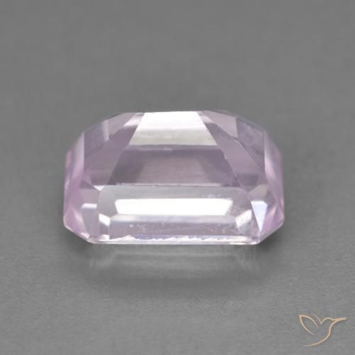 Kunzita Tono rosado cereza natural de 5.04 ct, Corte Octágono / Esmeralda, VVS-VS