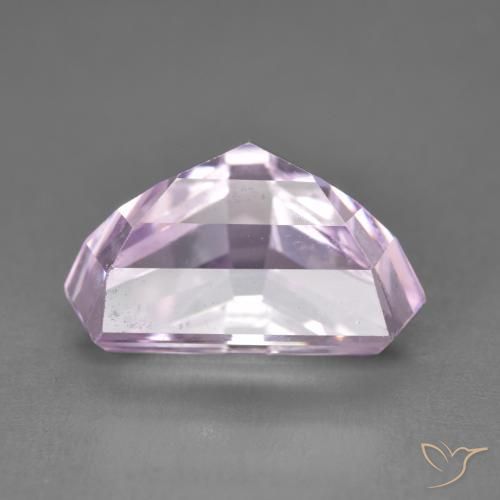 Kunzita Rosado medio natural de 9.03 ct, Elegante, VVS-VS