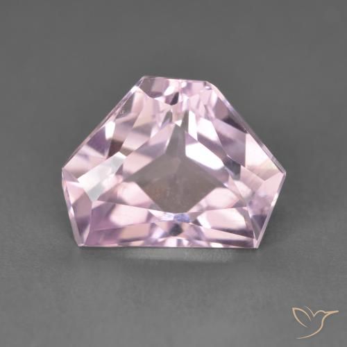 4.96ct Natural Tono rosado muy claro Kunzita, Elegante, VVS-VS