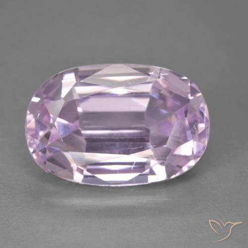 12.85ct Natural Rosado púrpura Kunzita, Ovalada, VS