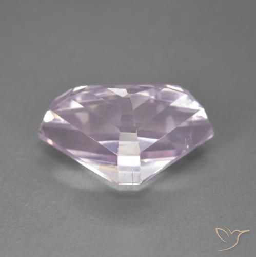 Kunzita Rosado púrpura natural de 8.96 ct, Elegante, VS