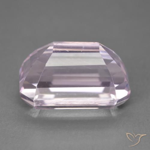 Kunzita Rosado cereza natural de 10.68 ct, Corte Octágono / Esmeralda, VVS