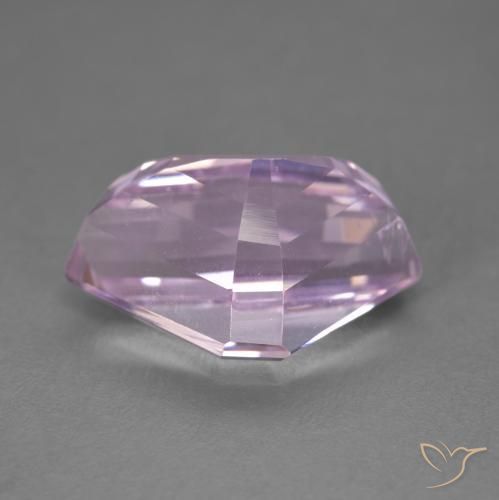 Kunzita Rosado púrpura real natural de 8.14 ct, Elegante, VS