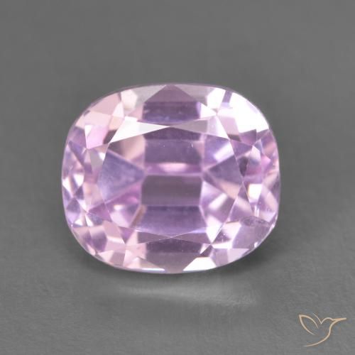 4.16ct Natural Rosado medio Kunzita, Forma Cojín, VVS