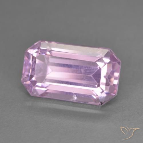 Kunzita Rosado medio natural de 6.54 ct, Corte Octágono / Esmeralda, VS