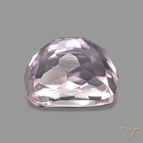 Kunzita rosa natural de 3,53 ct, corte cojín, VS
