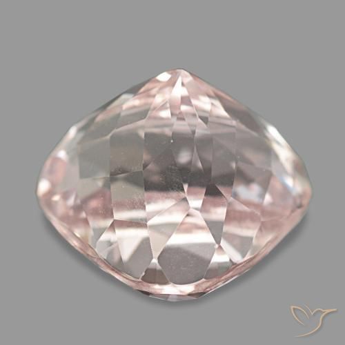 Kunzita rosa natural de 13,45 ct, trillón, VS