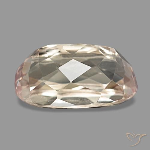 Kunzita rosa natural de 10,83 ct, corte óvalo, VS
