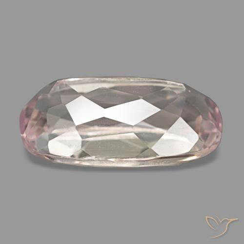 Kunzita rosa natural de 4,37 ct, corte óvalo, VS
