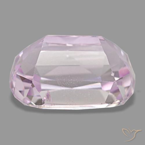 Kunzita rosa natural de 2,59 ct, corte cojín, VS