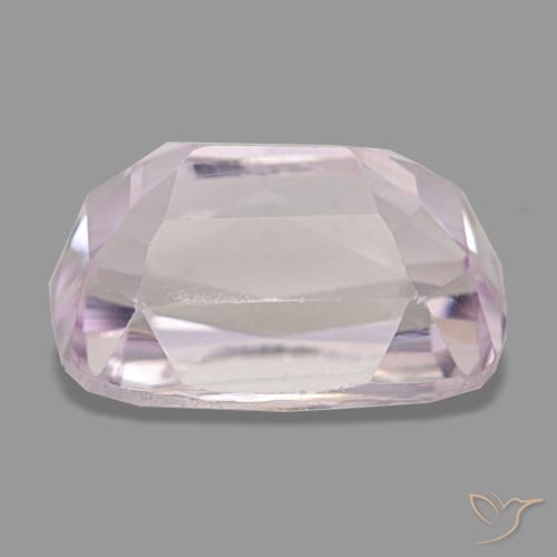Kunzita rosa natural de 4,58 ct, corte cojín, VS