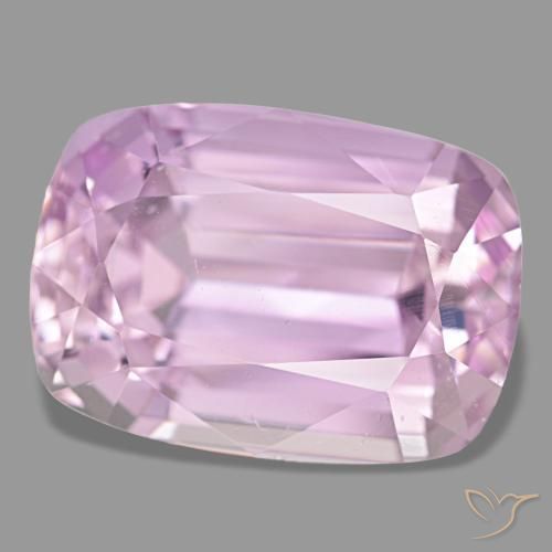 Kunzita rosa natural de 22,07 ct, corte cojín, VS