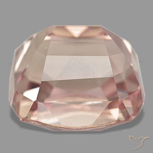 Kunzita rosa natural de 60,24 ct, corte cojín, VS