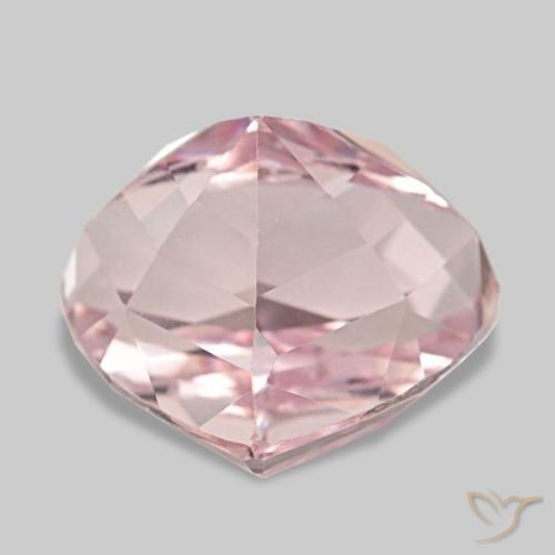 Kunzita rosa natural de 13,91 ct, en forma de pera, VS