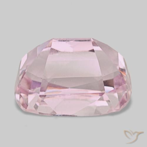 Kunzita rosa natural de 19,31 ct, corte cojín, VS