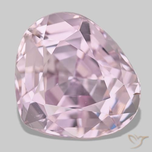 Kunzita rosa de 22,48 ct, en forma de pera, VS