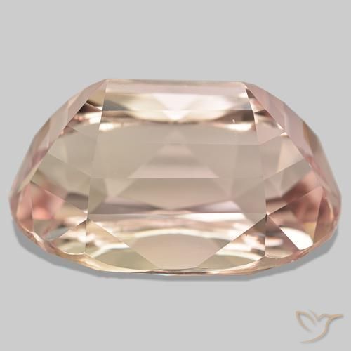 Kunzita rosa natural de 76,84 ct, corte óvalo, VVS