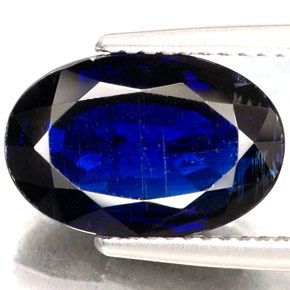 Cianita Azul natural de 5.74 ct, Corte Óvalo, VS-SI