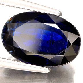 Cianita Azul natural de 5.74 ct, Corte Óvalo, VS-SI