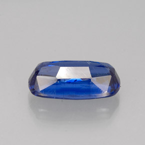 Cianita azul natural de 1,80 ct, corte cojín, SI