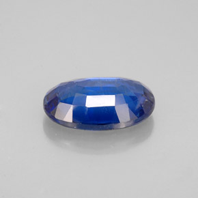 Cianita azul natural de 1,98 ct, corte óvalo, VS-SI