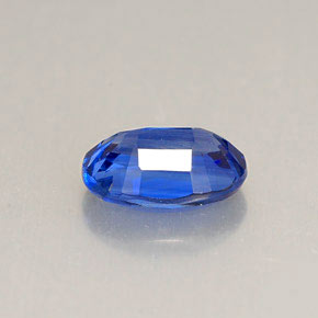 Cianita azul natural de 1,41 ct, corte óvalo, VVS-VS