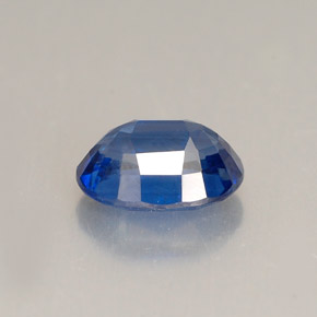 Cianita azul natural de 1,64 ct, corte óvalo, VS