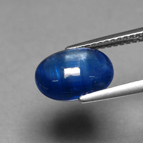 Cianita Azul natural de 3.19 ct, Transparente, Transparente / Translúcido