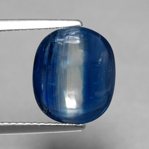 Cianita Azul natural de 4.55 ct, Transparente, Transparente / Translúcido