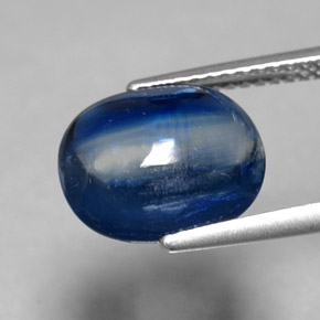 Cianita Azul natural de 4.55 ct, Transparente, Transparente / Translúcido