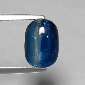 Cianita azul natural de 2,91 ct, transparente, transparente / translúcido