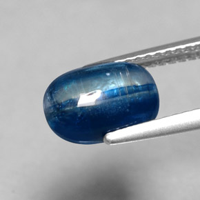 Cianita azul natural de 2,91 ct, transparente, transparente / translúcido