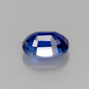 Cianita azul natural de 1,42 ct, corte óvalo, SI