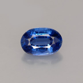 Cianita azul natural de 1,02 ct, corte óvalo, VS-SI