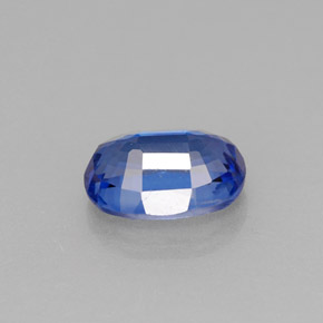 Cianita azul natural de 1,20 ct, corte óvalo, VS