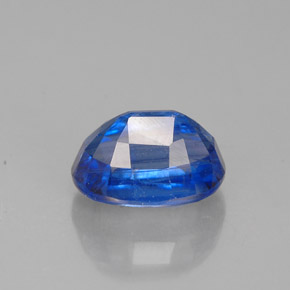 Cianita azul natural de 1,44 ct, corte óvalo, VS-SI
