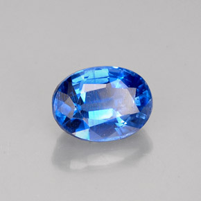 Cianita Azul natural de 1.26 ct, Corte Óvalo, VS-SI