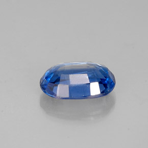 Cianita azul natural de 1,04 ct, corte óvalo, VS-SI